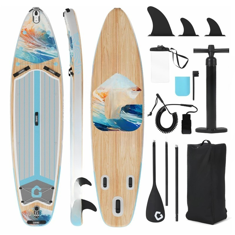 Sup Board 11Ft Inflatable - Planche à pagaie gonflable de 11