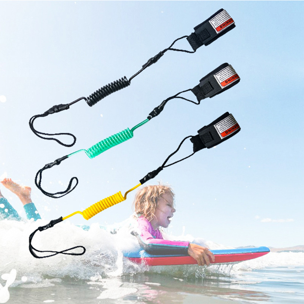 Paddle Board Leash Coiled - Laisse de planche à roulettes enroulée