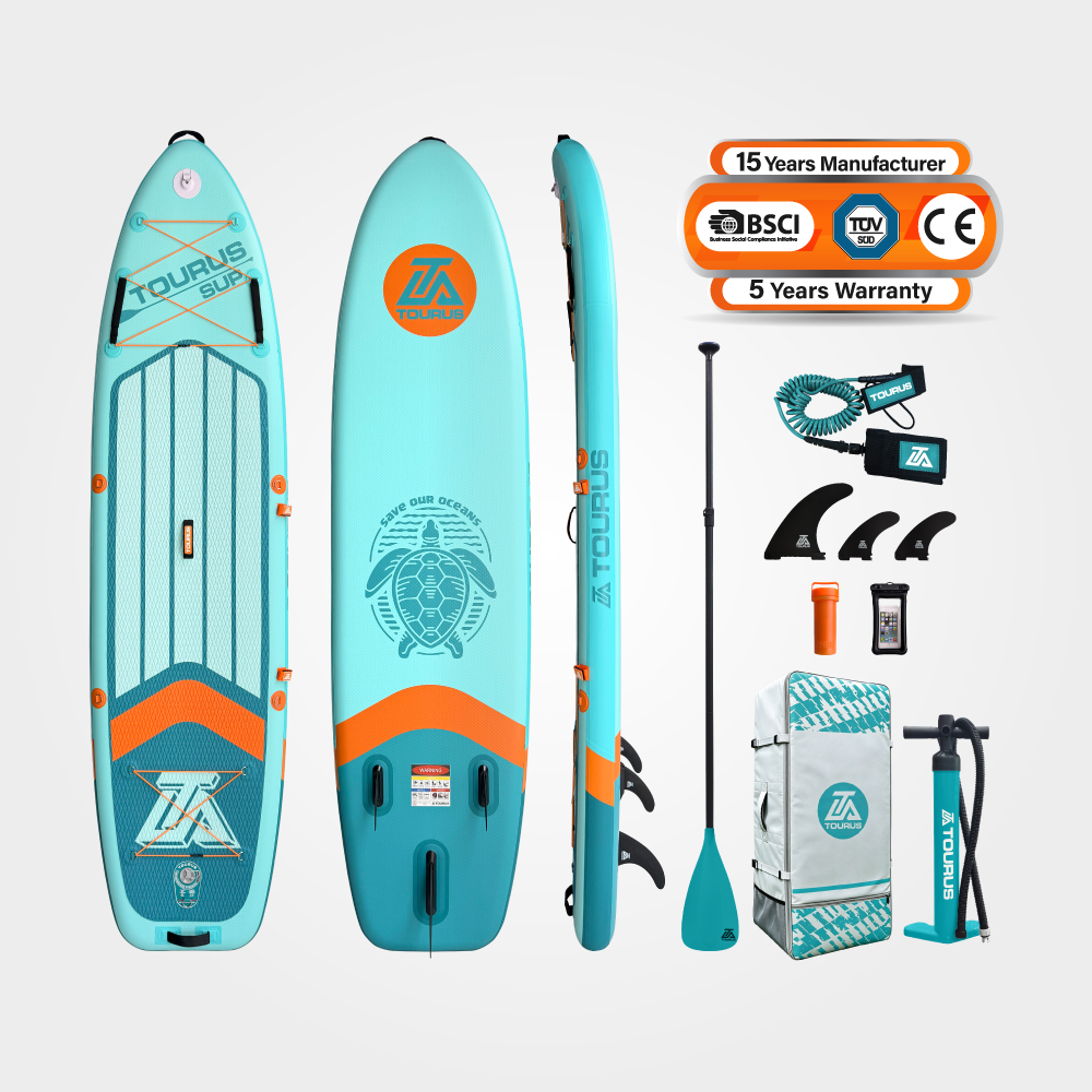 Inflatable Paddle Board 10.6Ft - Planche de paddle gonflable Tourus de