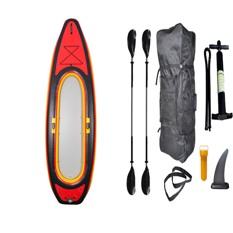 Kayak Inflatable 2 Person - Bateau de pêche gonflable en PVC,