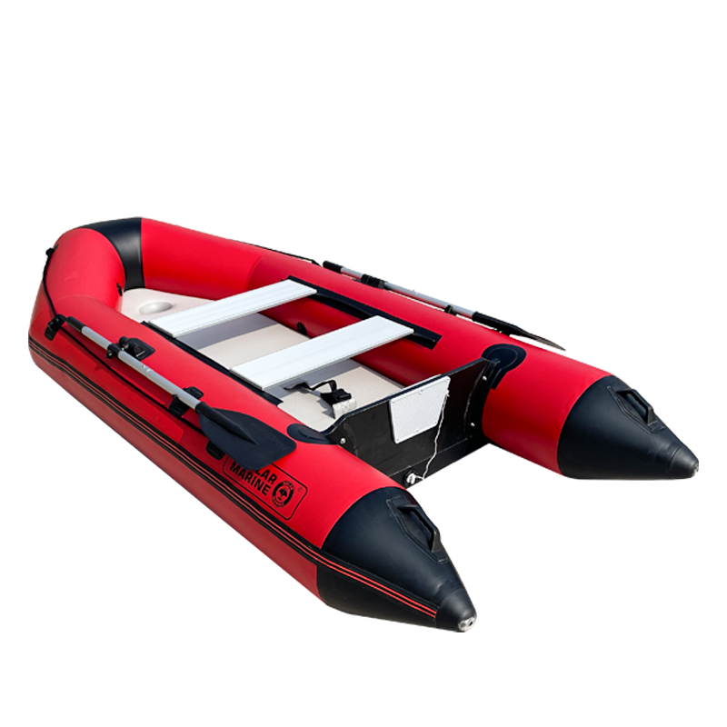 Inflatable Boat 4 Person - Bateau d'assaut gonflable solaire marin MC300-3
