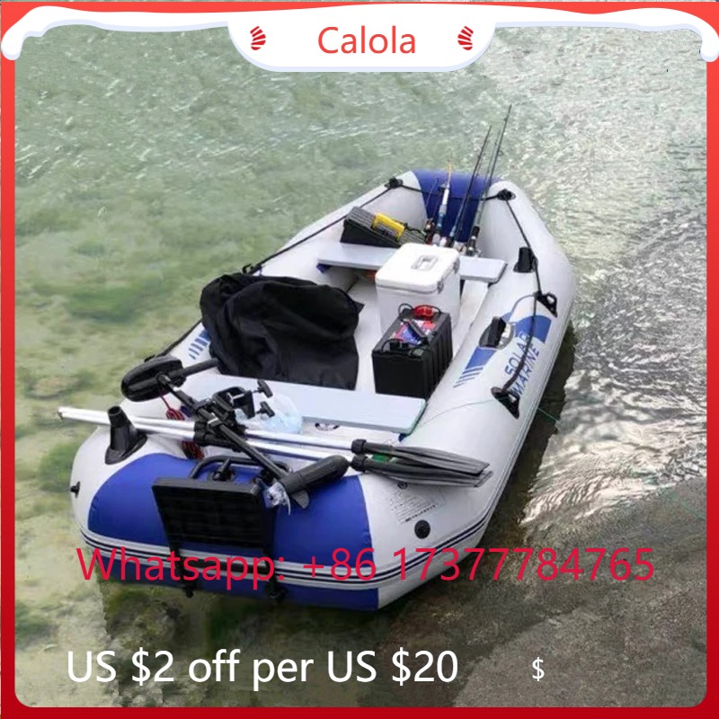 Inflatable Kayak 3 Person - Bateau pneumatique en PVC, Solar Marine,