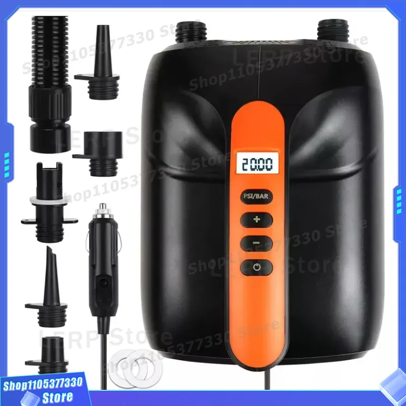 Paddle Board Electric Pump 20Psi - Pompe à air électrique 20 PSI