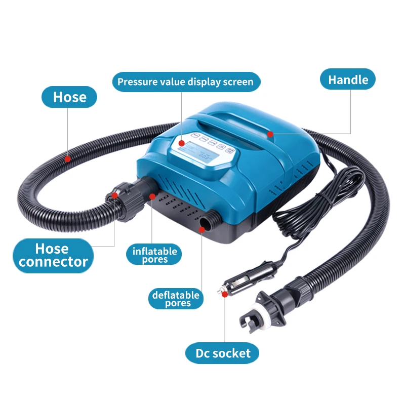 Pompe électrique portable 12V  - Paddle Board Electric Pump 20Psi avis et prix