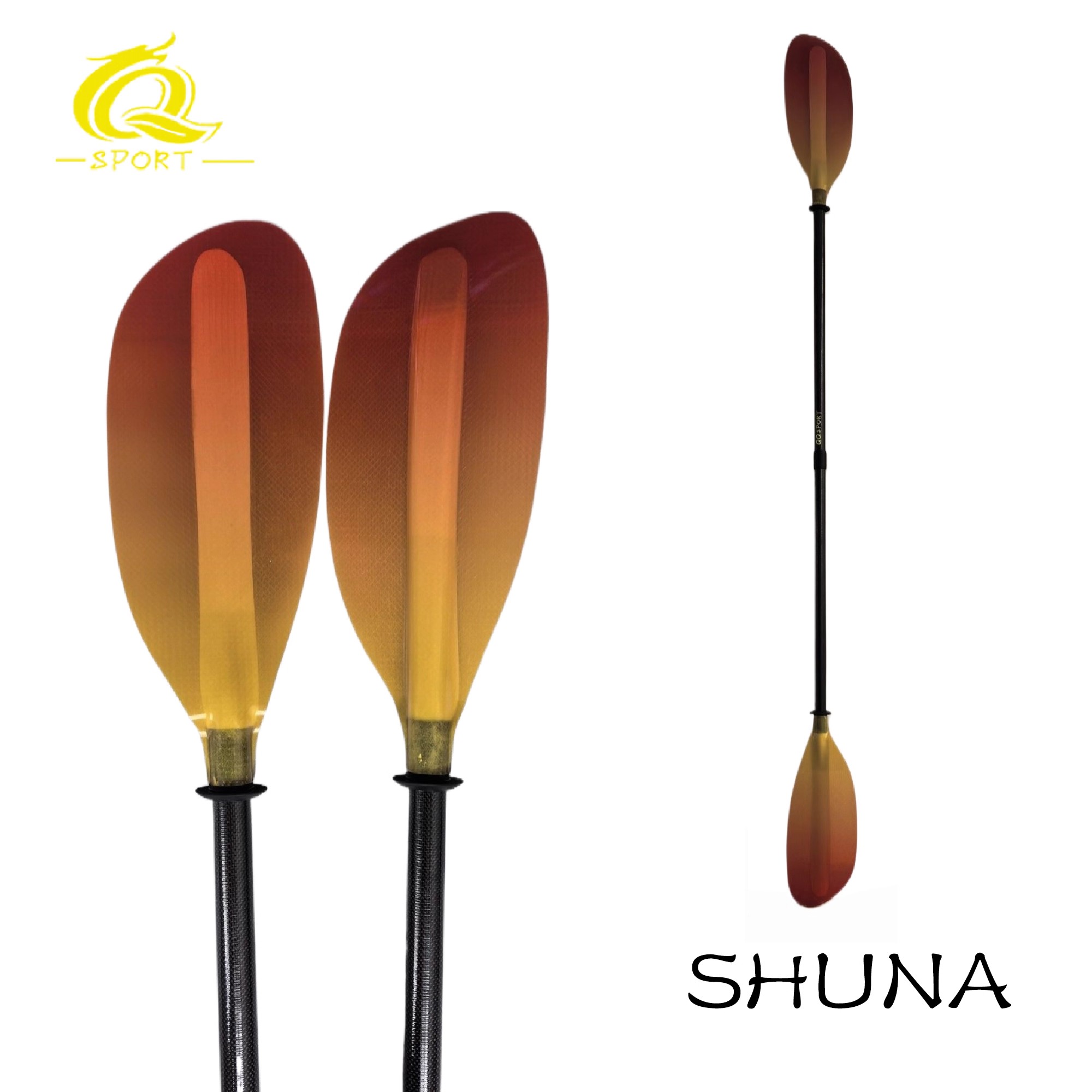 Pagaie de kayak QQSPORT, 2 piè - Kayak Paddle Carbon 2 Piece avis et prix