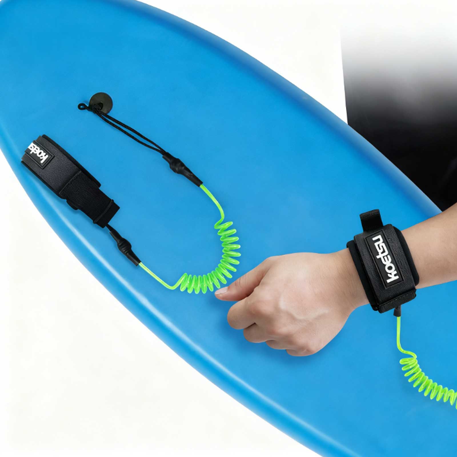 Laisse de bodyboard enroulée e - Paddle Board Leash Coiled avis et prix