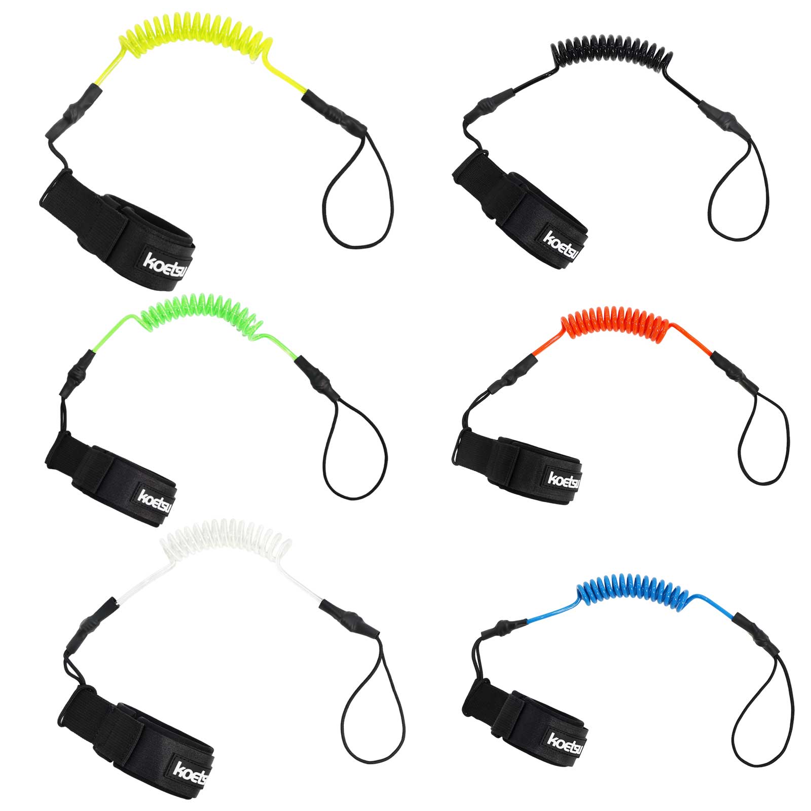 Laisse de bodyboard enroulée e - Paddle Board Leash Coiled avis et prix