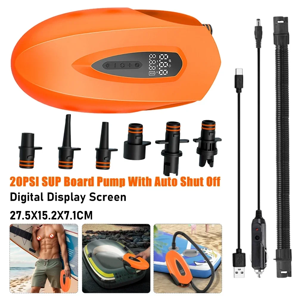 Pompe électrique pour planche  - Paddle Board Electric Pump 20Psi avis et prix