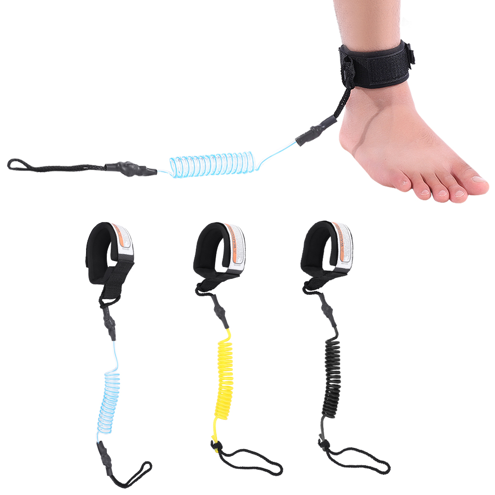 Laisse de surf à ressort enrou - Paddle Board Leash Coiled avis et prix