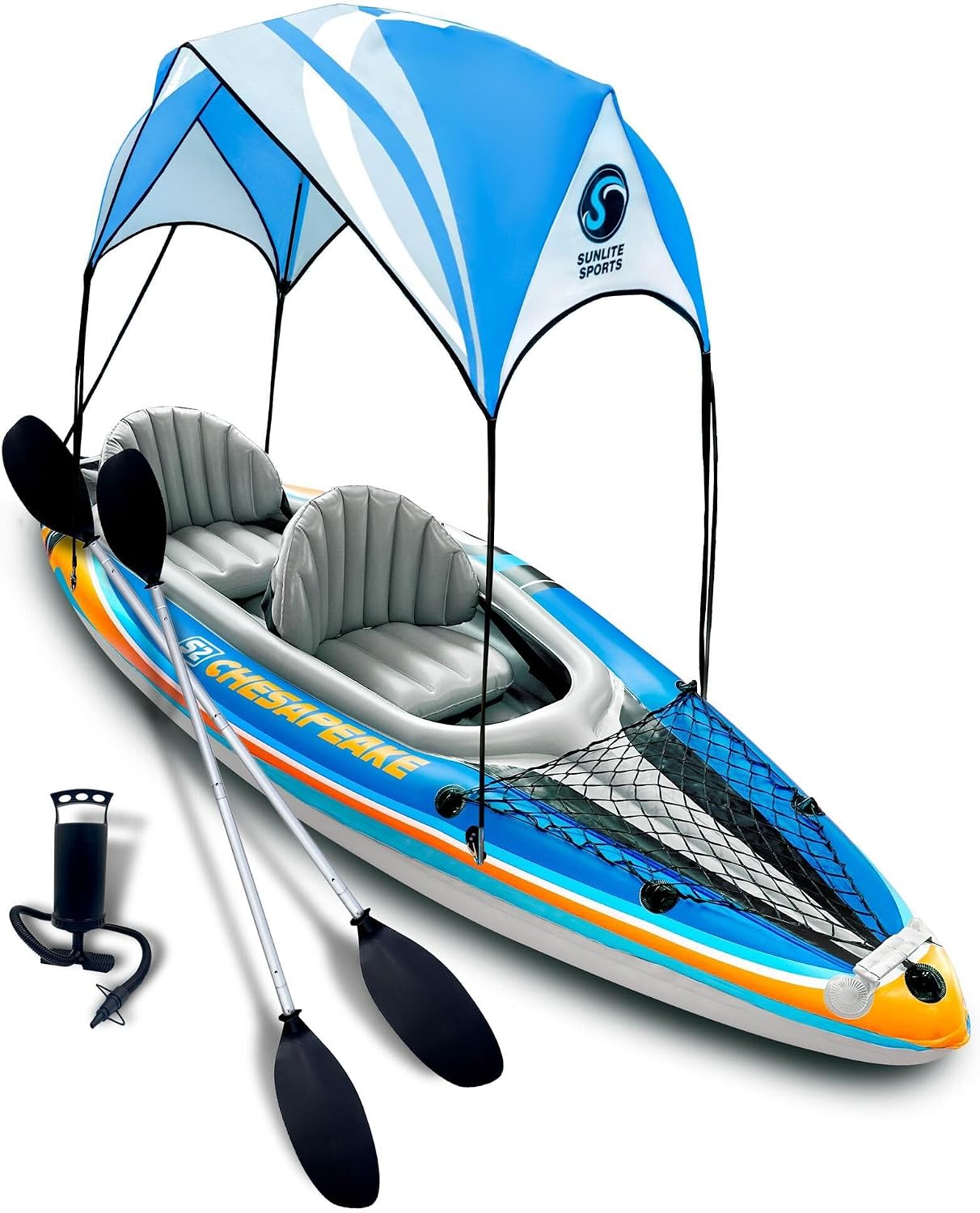 Kayak gonflable 2 places avec  - Kayak Inflatable 2 Person avis et prix