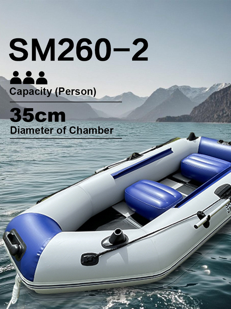 Bateau de pêche gonflable de 8 - Inflatable Kayak 3 Person avis et prix
