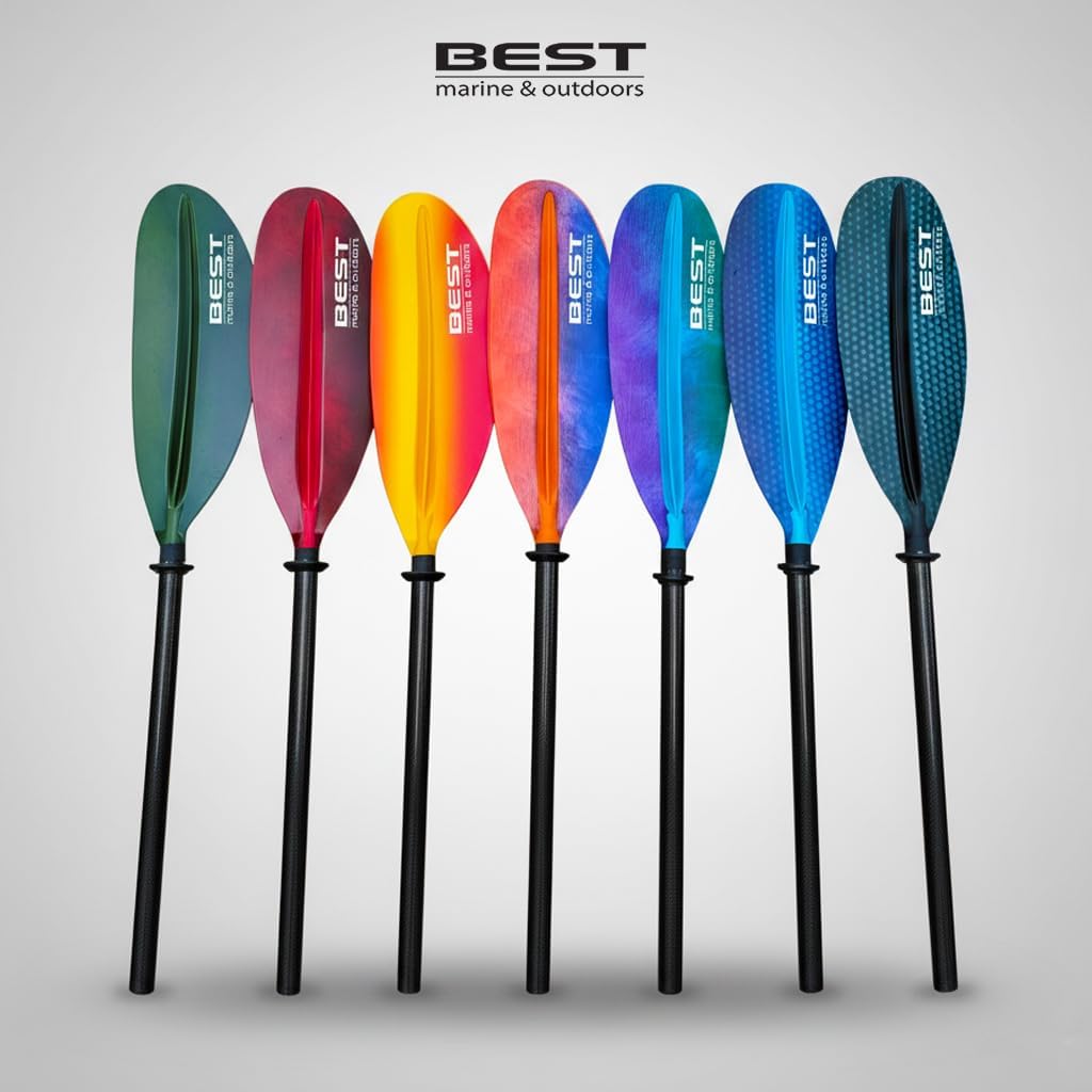 Pagaie de kayak en fibre de ca - Kayak Paddle Carbon 2 Piece avis et prix