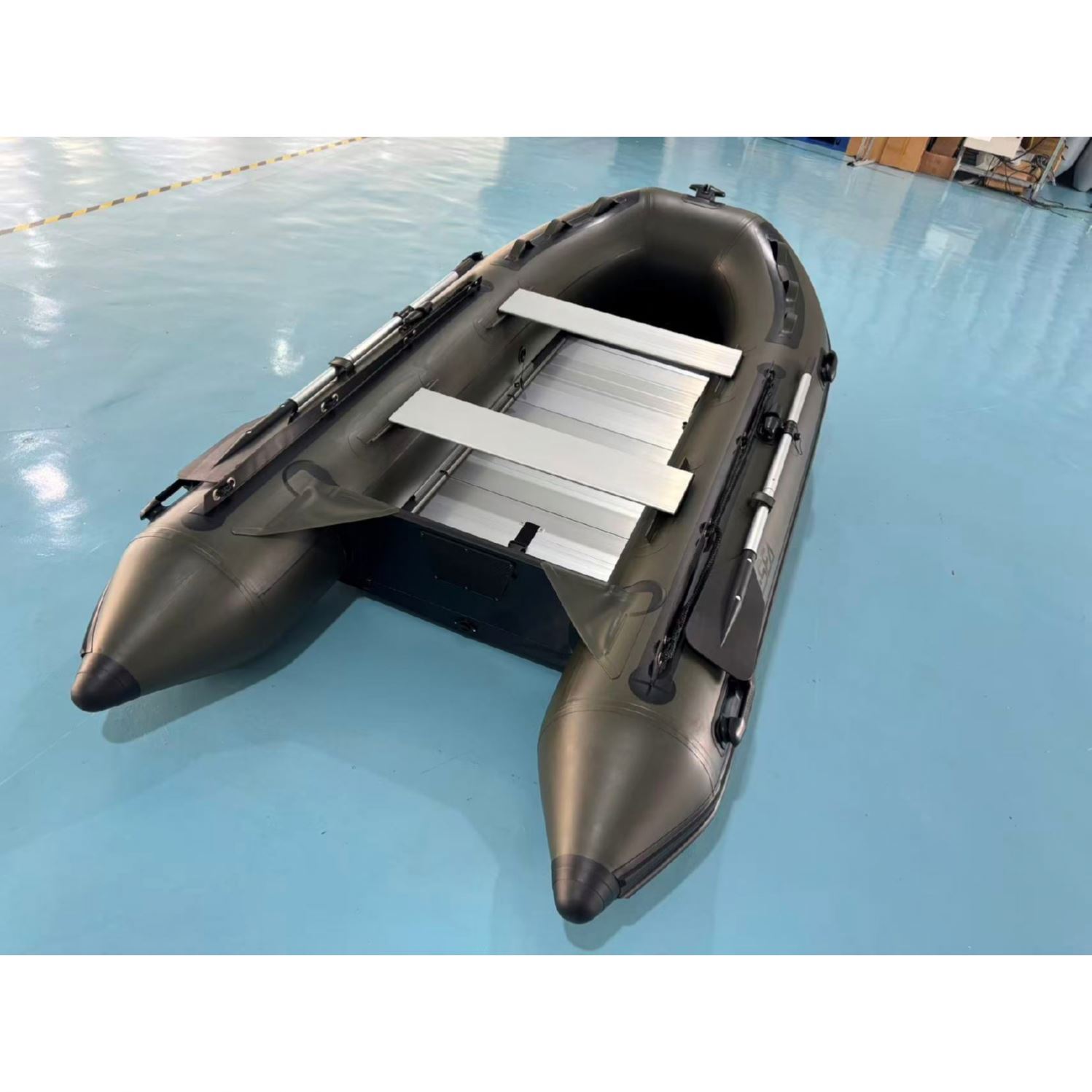 Bateau gonflable en PVC avec p - Inflatable Boat 4 Person avis et prix