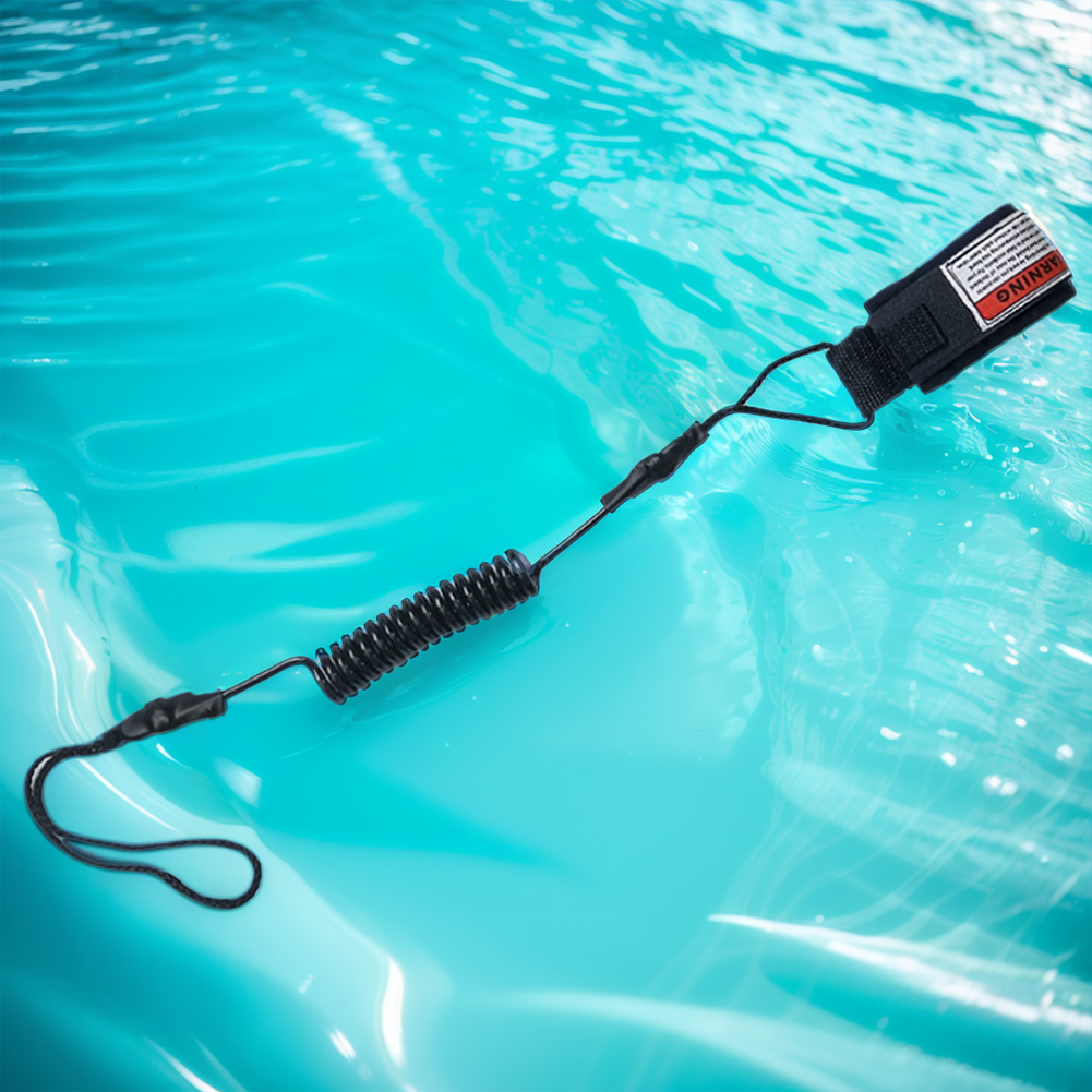 Laisse de bodyboard enroulée e - Paddle Board Leash Coiled avis et prix