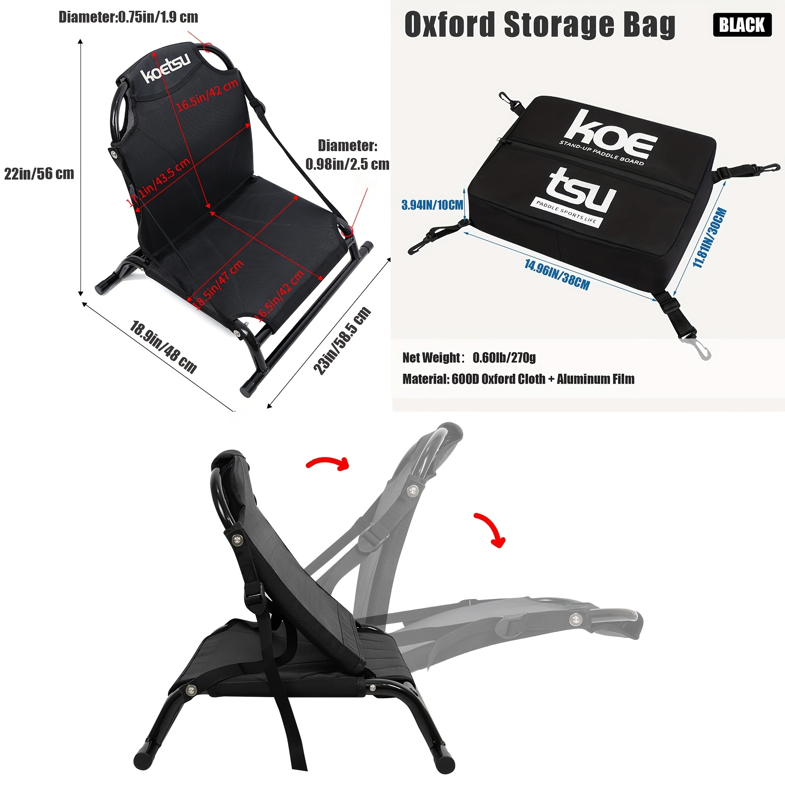 Sac de transport Koetsu en tis - Paddle Board Backpack avis et prix