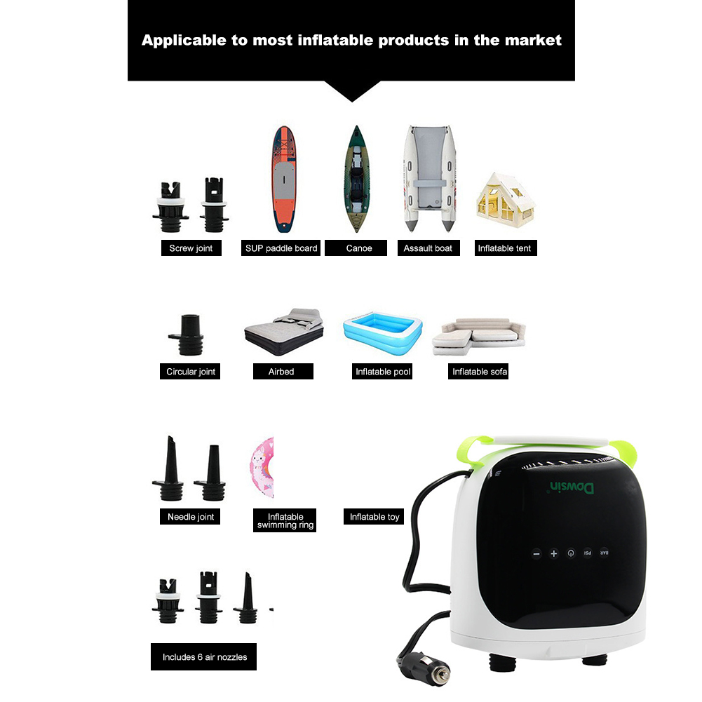 Pompe à air portable 20 PSI po - Paddle Board Electric Pump 20Psi avis et prix