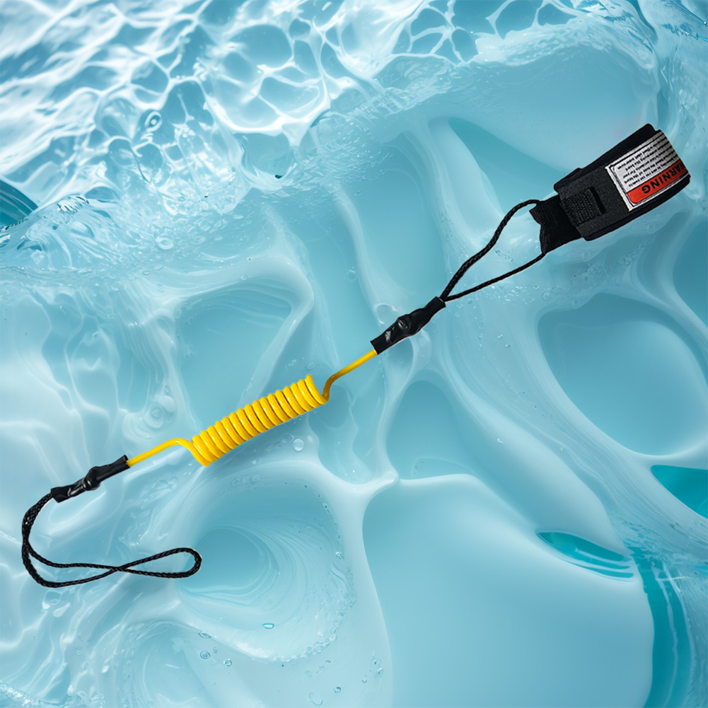 Laisse en spirale pour planche - Paddle Board Leash Coiled avis et prix
