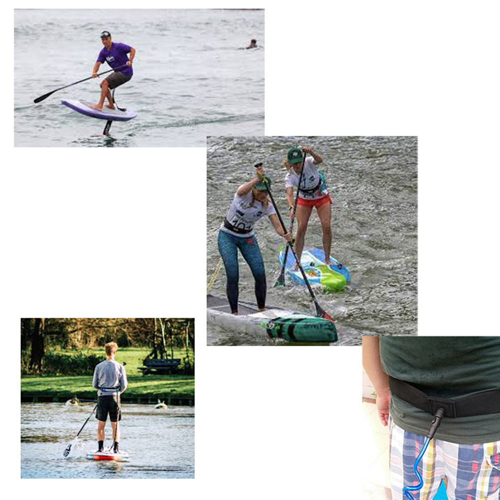 Laisse en spirale réglable pou - Paddle Board Leash Coiled avis et prix