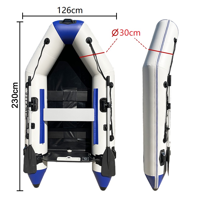 Plancher en bois de lattes de  - Inflatable Kayak 3 Person avis et prix