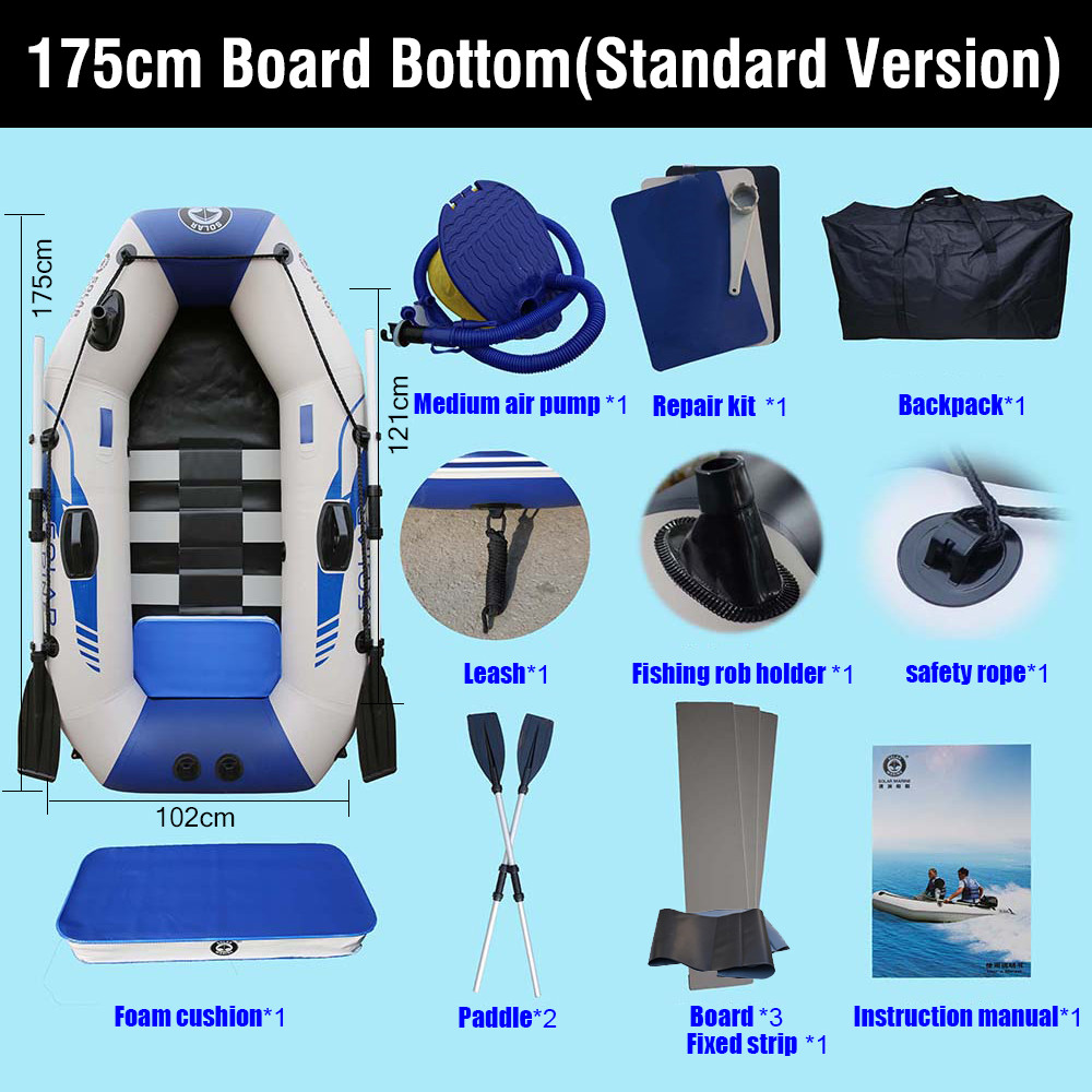 Bateaux à rames gonflables en  - Inflatable Boat 4 Person avis et prix