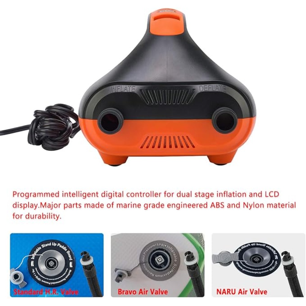 Pompe à air électrique haute p - Paddle Board Electric Pump 20Psi avis et prix